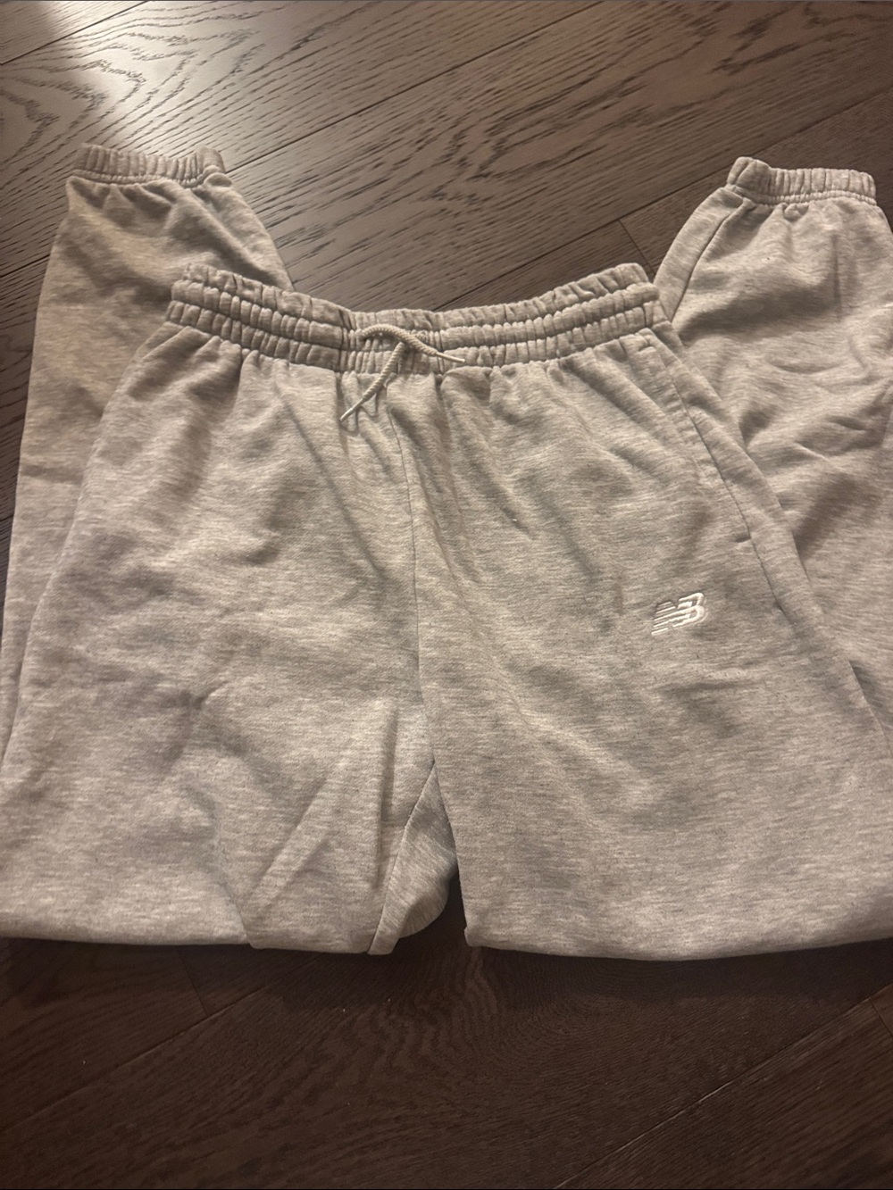 New Balance men’s Light Gray Jogger Sweatpants